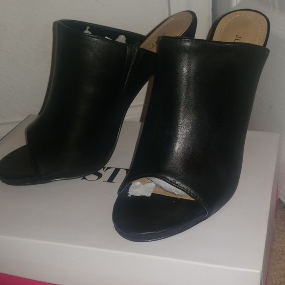 Black Mule Sandals - Picture 3 of 3